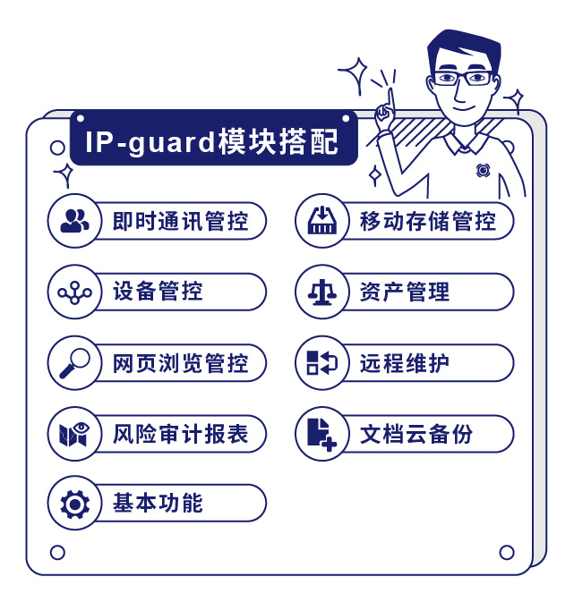 IP-guard模塊搭配